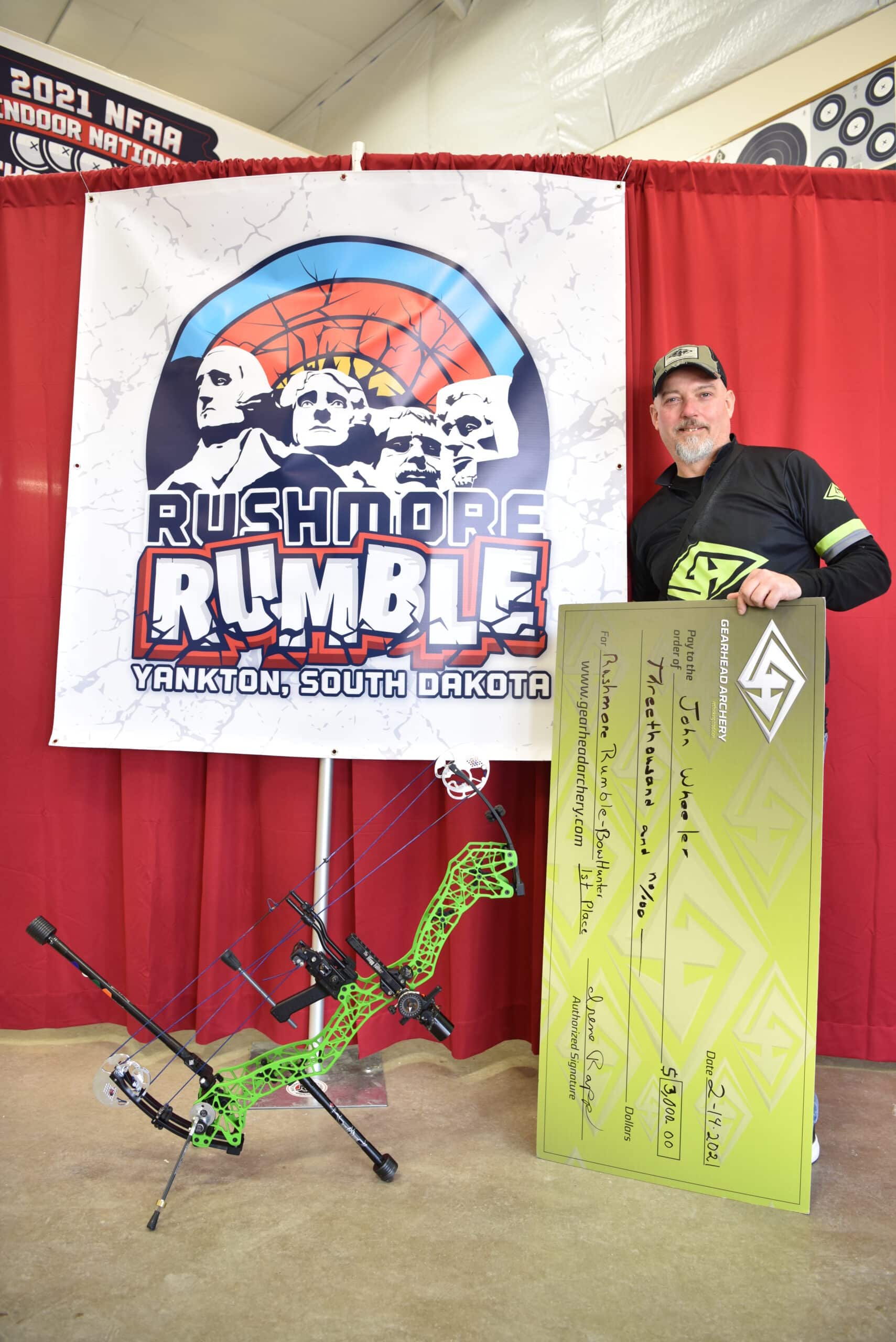 John Wheeler wins the Rushmore Rumble in Bowhunter Freestyle